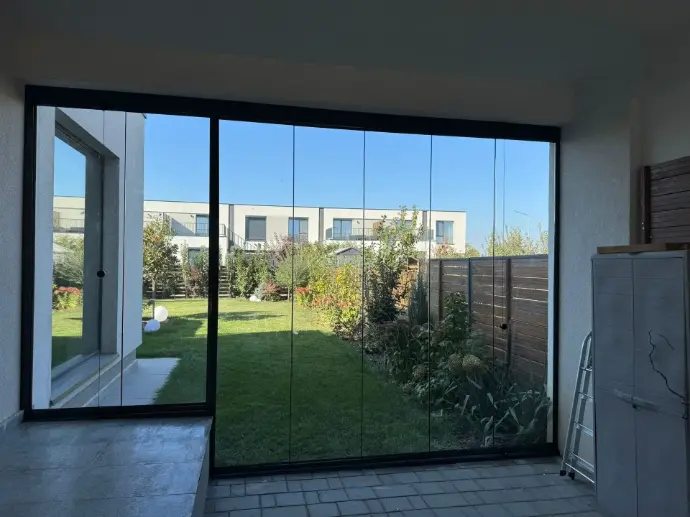 Terasă închisă cu Valedo BKS-T, proiect Glazotec